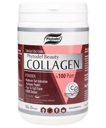 Phytodef Collagen Powder Powder Collagen - 350 gr (collagen Peptides Powder)