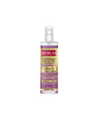 Bioblas Liquid Hair Conditioner Collagen Keratin 200 Ml - Buy Online on GoSupps.com