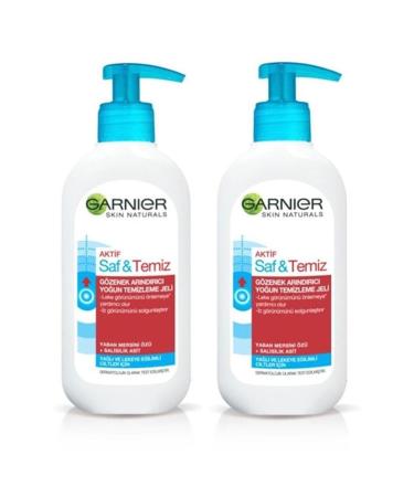 Garnier Active Pure & Clean Pore Cleansing Gel 200 Ml