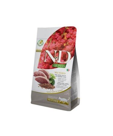 N & D Quinoa Duck and Broccoli Sterilized Cat Food 1.5 Kg