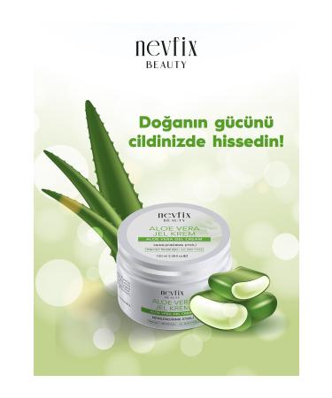 Nevfix Beauty Aloe Vera Gel Cream 100 Ml - Buy Online on GoSupps.com