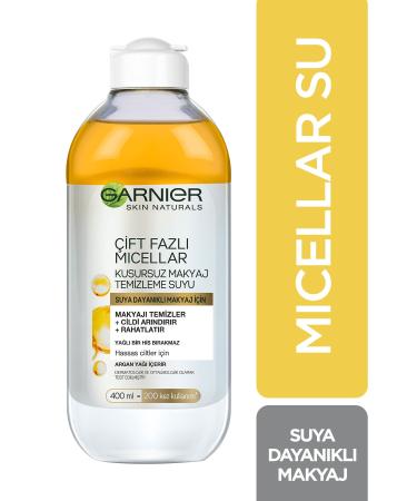 Garnier Micellar Dual Phase Flawless Make-Up Remover Water 400 Ml 3600541744486
