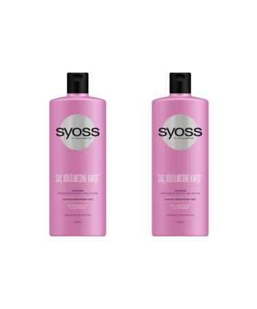 Syoss Shampoo Against Hair Loss 500 Ml 2 Pack