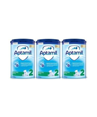 Aptamil 2 Follow-On Milk 800 G 6-9 Months Smart Box X 3 Pieces