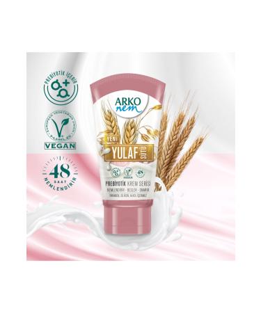 Arko Nem Prebiotic Cream Series Oat Milk 60ml - Buy Online on GoSupps.com