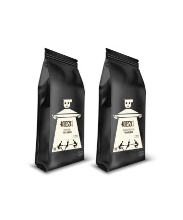 Rossaco India Filter Coffee 250 Gr + Brazilian Santos Filter Coffee 250 Gr