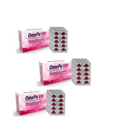 Omepa Vm Omega-3 Multivitamin Multimineral Capsule X 3 Pieces