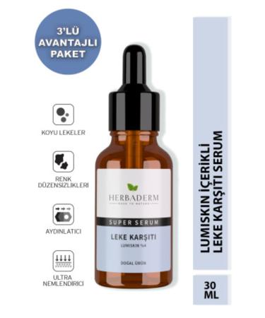 Herbaderm Super Serum (LUMISKIN 4%) Anti-Stain 30 ml X3