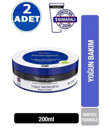 Neutrogena Cream 200 Ml Intensive Moisturizing Care Cream 2 Pieces