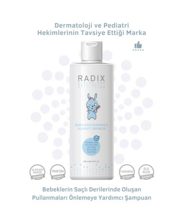 Radix Anti-Flaking Shampoo for Babies - 200 ml - Buy Online on GoSupps.com