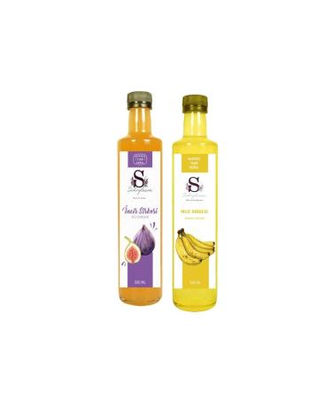 Suheylaana Natural Fig Vinegar 500 ml and Natural Banana Vinegar 500 ml