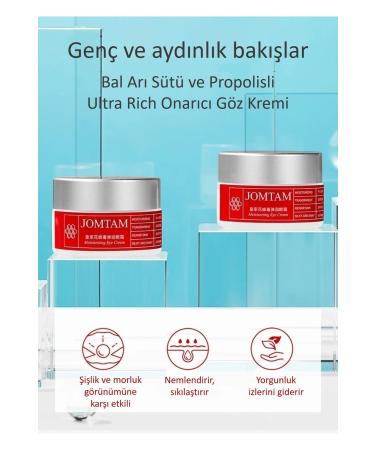 Jomtam Honey Royal Jelly and Propolis Ultra Rich Repairing Eye Cream 20 Gr - Buy Online on GoSupps.com
