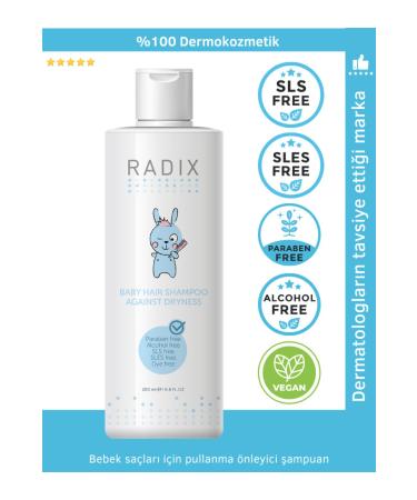 Radix Anti-Flaking Shampoo for Babies - 200 ml