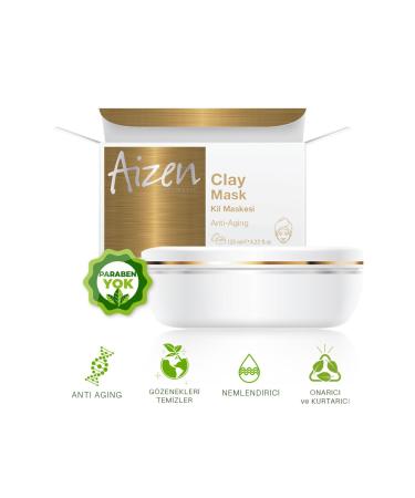 Aizen Clay Mask - Clay Mask - Pores - Blackheads - Oil - Face Cleansing - 125ml