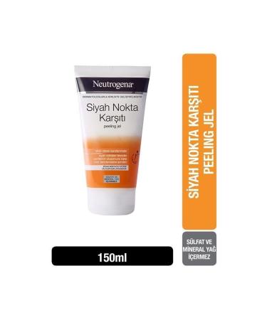 Neutrogena SLES-Free Visibly Clear Anti-Blackhead Purifying Peeling Gel 150 Ml - Buy Online on GoSupps.com