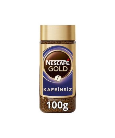 Nescafe Gold Instant Coffee Decaffeinated 100 G Jar (1 PIECE)
