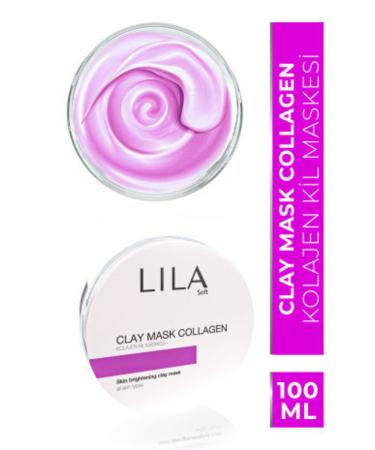 Lila Soft Collagen Collagen Clay Mask 100 Ml - Buy Online on GoSupps.com