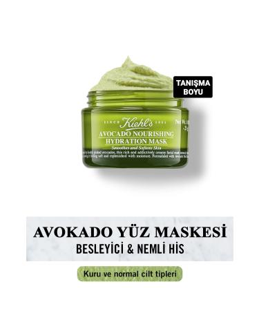 Kiehl's Avocado Nourishing & Moisturizing Mask 25 gr