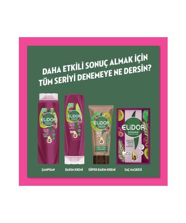 Elidor Nature's Energy Serum Hair Care Oil Avocado and Grape Seed Oil 80 Ml - Buy Online on GoSupps.com