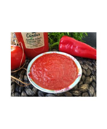 EL F CANDAR Tomato Sauce (with Sweet Red Pepper) - (600gr)