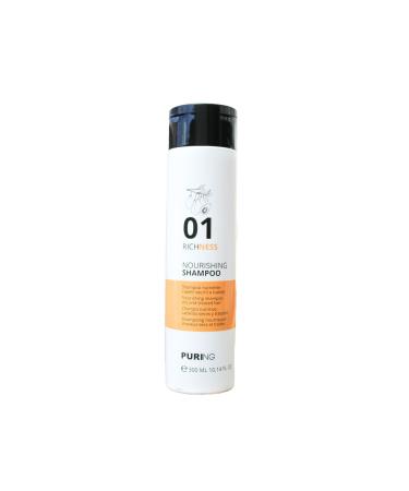 PURING Nourishing Shampoo For Dry Dull and Damaged Hair 300 Ml