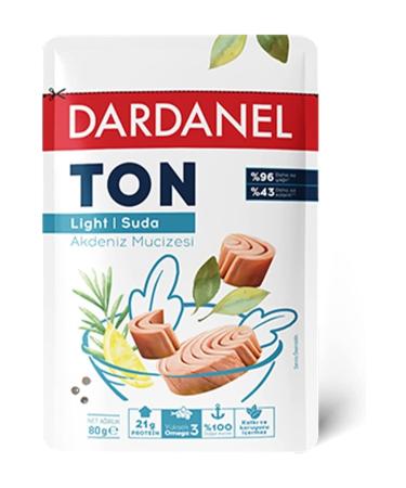 Dardanel Light Tuna Bag 80 Gr (12) Pieces