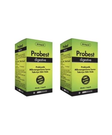 Probest Digestive Probiotic 2 Pack 20 Capsules