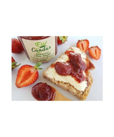 EL F CANDAR Sugar-Free Strawberry Jam (220gr)