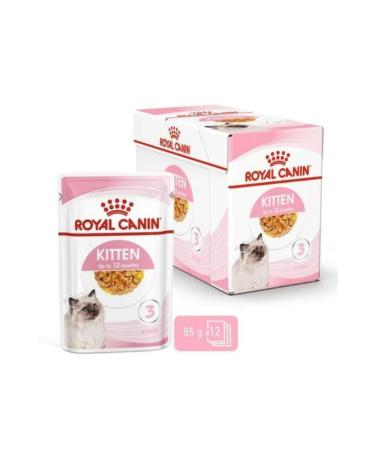 Royal Canin Kitten Jelly Kitten Canned Cat Food 85 G X 12 Pieces