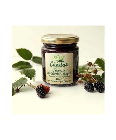 EL F CANDAR Sugar-Free Blackberry Jam (220 Gr.)