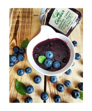 EL F CANDAR Sugar-Free Blueberry Jam (200gr)