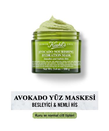 Kiehl's Avocado Nourishing & Moisturizing Mask 100 gr