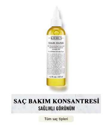 Kiehl's Magic Elixir Concentrated Care Oil for Hair and Scalp 125 ml