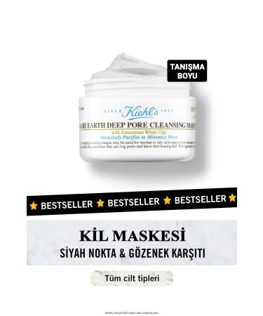 Kiehl's Rare Earth Deep Pore Refining Clay Mask 28 Ml