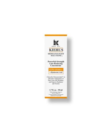 Kiehl's Powerful-Strength Anti-Wrinkle Serum - With Vitamin C and Hyaluronic Acid 50 ml - Buy Online on GoSupps.com