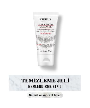 Kiehl's Ultra Facial Daily Cleansing Gel for Normal and Dry Skin 75 ml