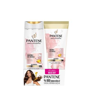Pantene Pro-v Miracles Silicone-Free Voluminous and Airy 400 Ml Shampoo + 275 Ml Hair Care Conditioner - Buy Online on GoSupps.com