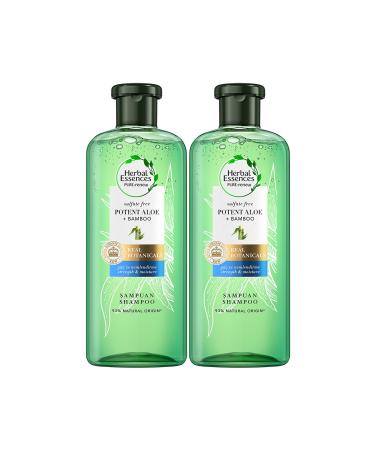 Herbal Essences Sulfate Free Shampoo Aloe Power Bamboo 380 ml X 2 Pcs