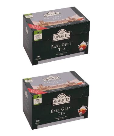Ahmad Tea Earl Grey Teapot Tea Bag 100 x 2 pcs