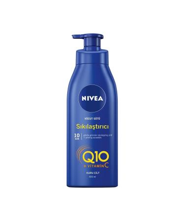 NIVEA Firming Milk Q10 + Vitamin C 48 Hour Body Moisturizing Firming in 10 Days For Dry Skin - Buy Online on GoSupps.com