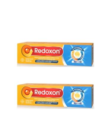 Redoxon Triple Effect Vitamin C Vitamin D Zinc Effervescent 15 Tablets - 2 pcs
