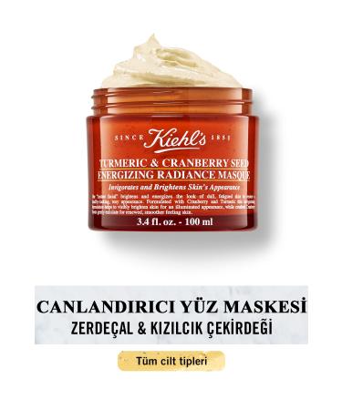Kiehl's Turmeric & Cranberry Energizing and Brightening Mask with Turmeric 100 ml
