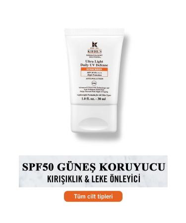 Kiehl's Ultra Light Daily UV Protection Sun Cream - Spf50 30 ml