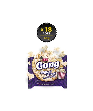 Eti Gong Corn and Rice Crisps 40 g x 18 Pieces