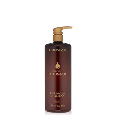 L'anza Keratin Healing Oil Ultra Luxe Complete Care Shampoo 1000ml Sulfate Free