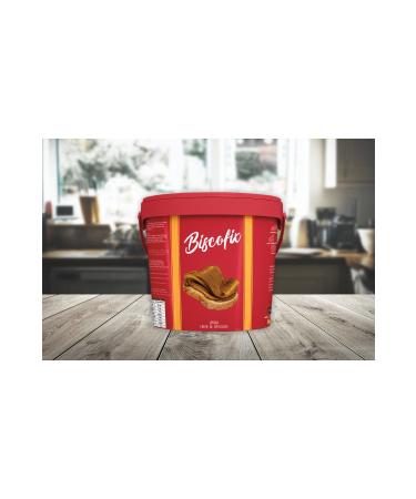 Biscofix Spreadable Caramelized Biscuit Paste Cream 3kg - Buy Online on GoSupps.com