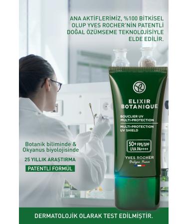 Yves Rocher Detoxifying Anti-Aging Face Cream with 50 SPF-30ml - Buy Online on GoSupps.com