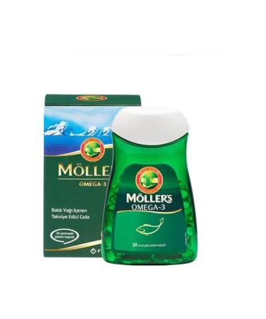 Mollers Omega 3 Fish Oil 30 Capsules