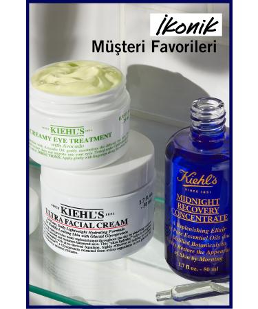 Kiehl's Midnight Recovery Skin Repairing and Brightening Night Serum 30 ml - Buy Online on GoSupps.com