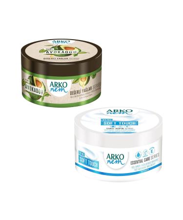 Arko Nem Precious Oils Avocado Oil 250 Ml + Soft Touch Moisturizing Cream 250 Ml